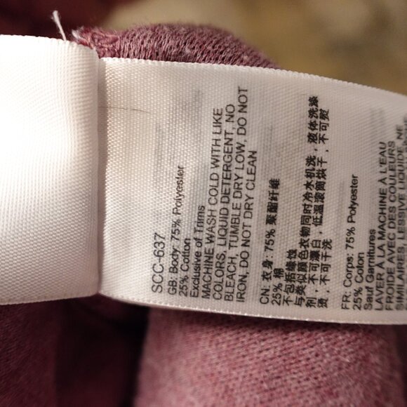 Marmot Quilted Snap Pullover Women’s Medium Rose Heather Outdoor Cozy Layer - Picture 10 of 11